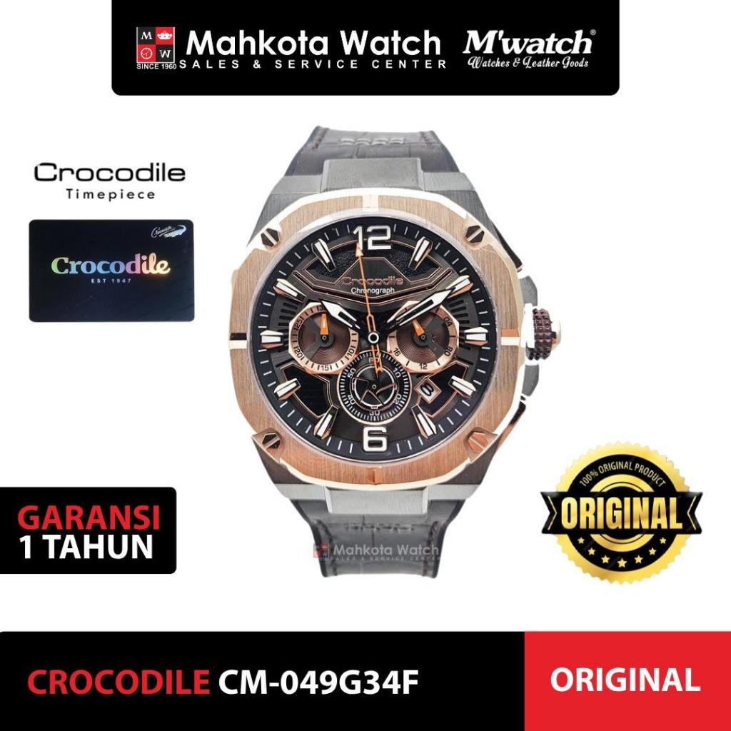 JAM TANGAN PRIA CROCODILE CM-049G34B ORIGINAL