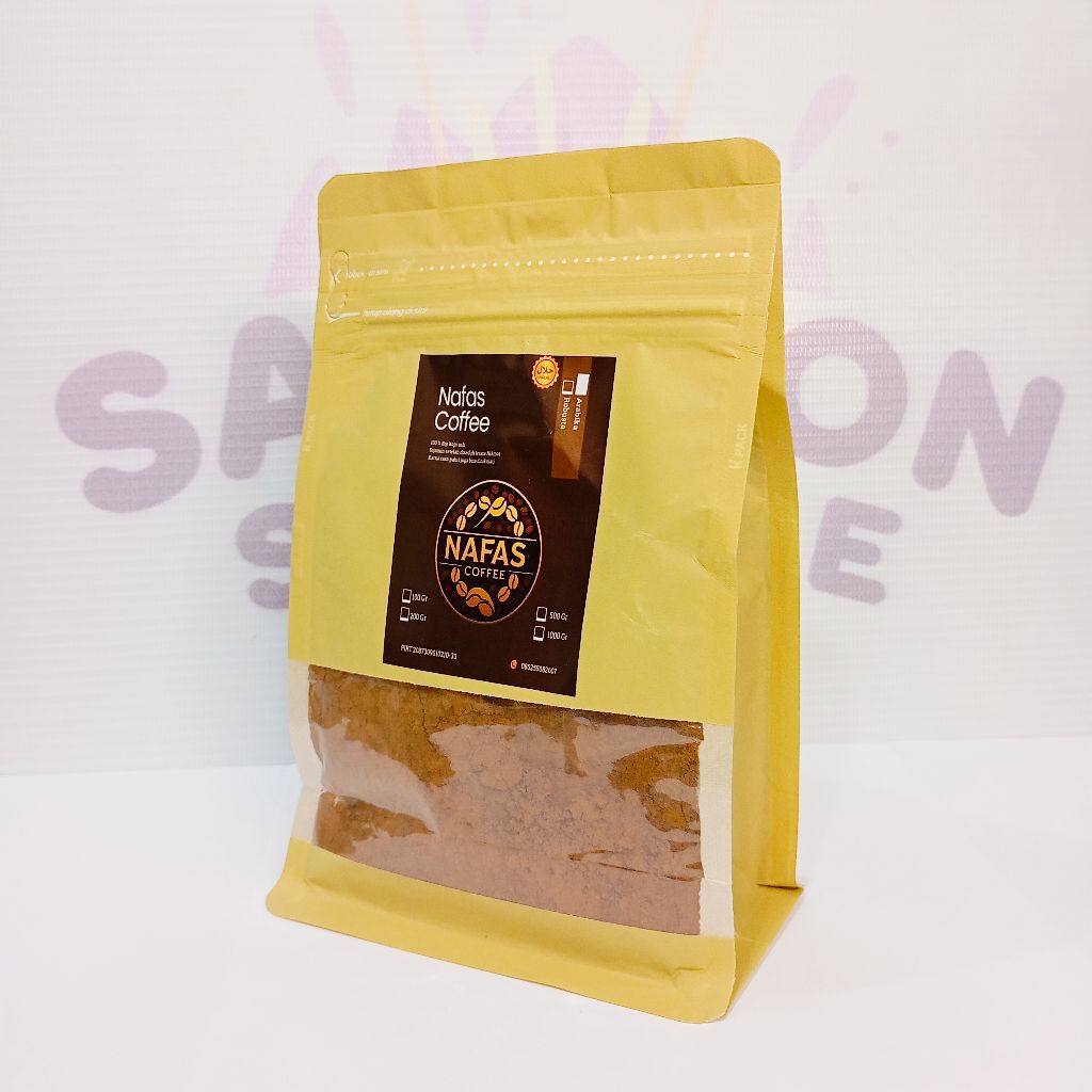 

Nafas Coffee Arabica 200 gram/ kopi Asli 100%
