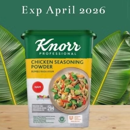 

Knorr professional chicken seasoning powder NAM bumbu rasa ayam 1 kg