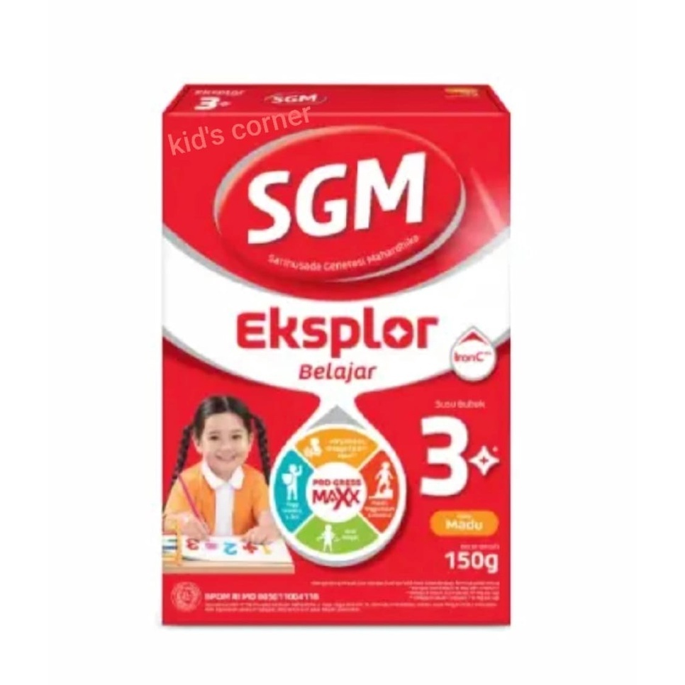 SGM Eksplor 3+ 150gr Madu