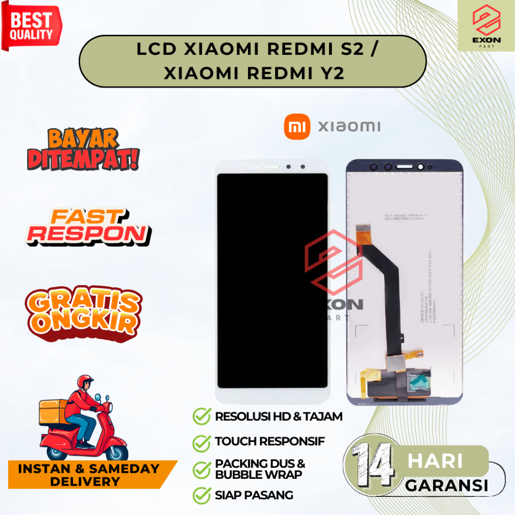 LCD TOUCHSCREEN XIAOMI REDMI S2 / XIAOMI REDMI Y2 - FULLSET ORIGINAL