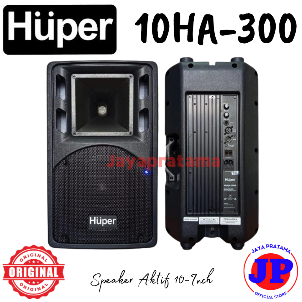 Huper 10HA-300 Speaker Aktif 10 Inch Original Huper 10HA300 10-HA300