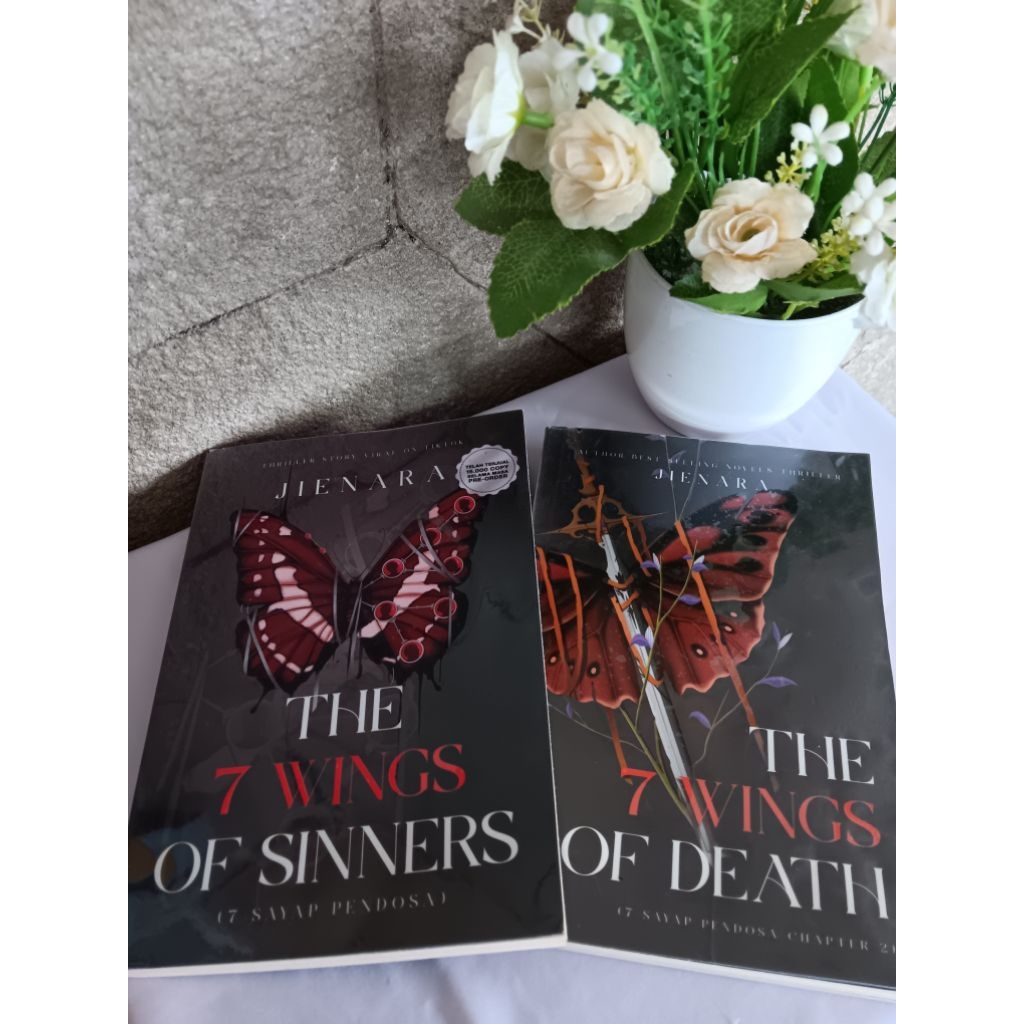 Preloved novel (The 7 wings of sinners & The 7 wings of death)