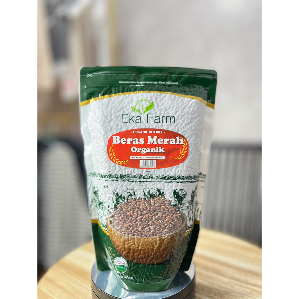

BERAS MERAH ORGANIK EKAFARM 1KG VAKUM