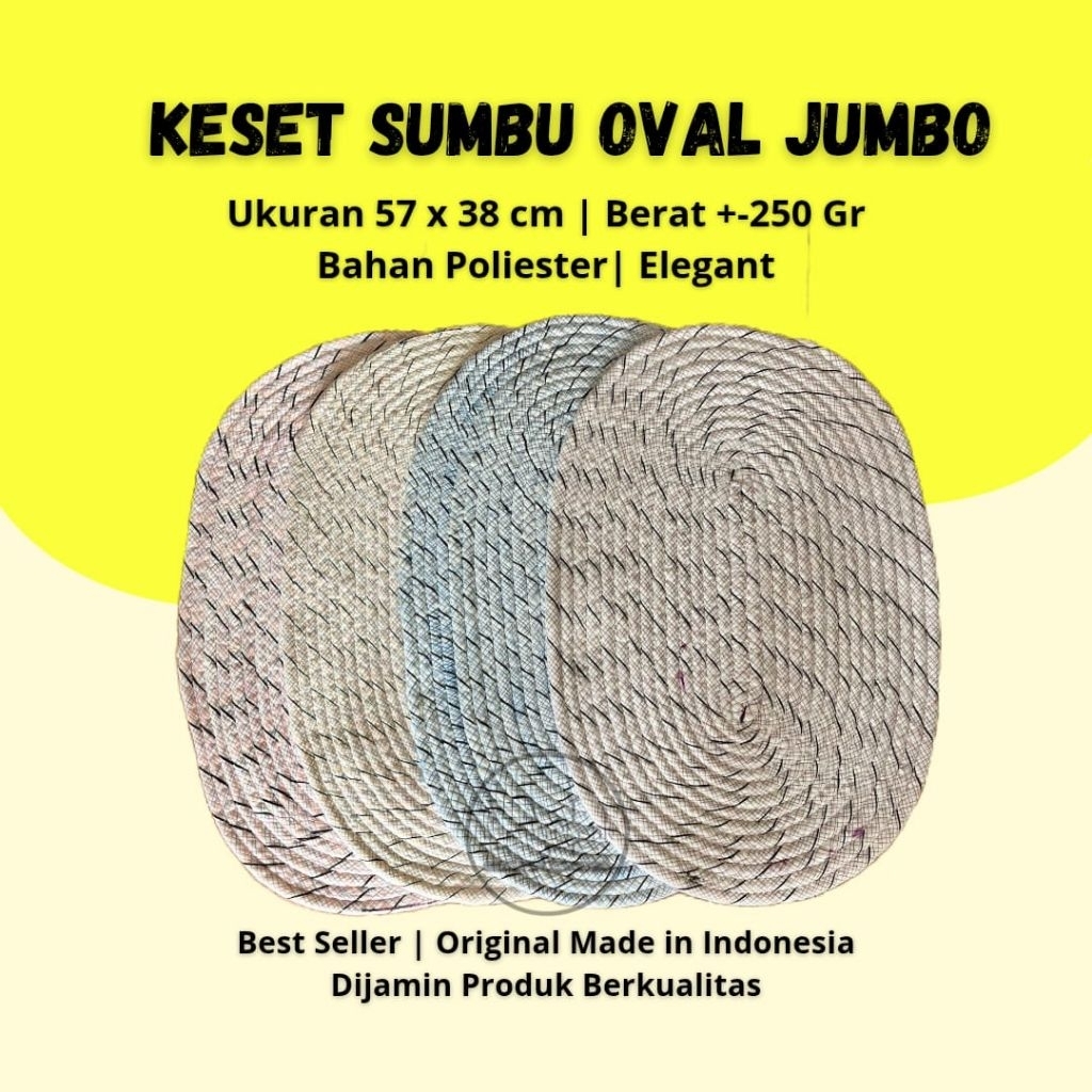 Keset Teras Rumah Depan Estetik Ukuran Jumbo 57x38 Cm