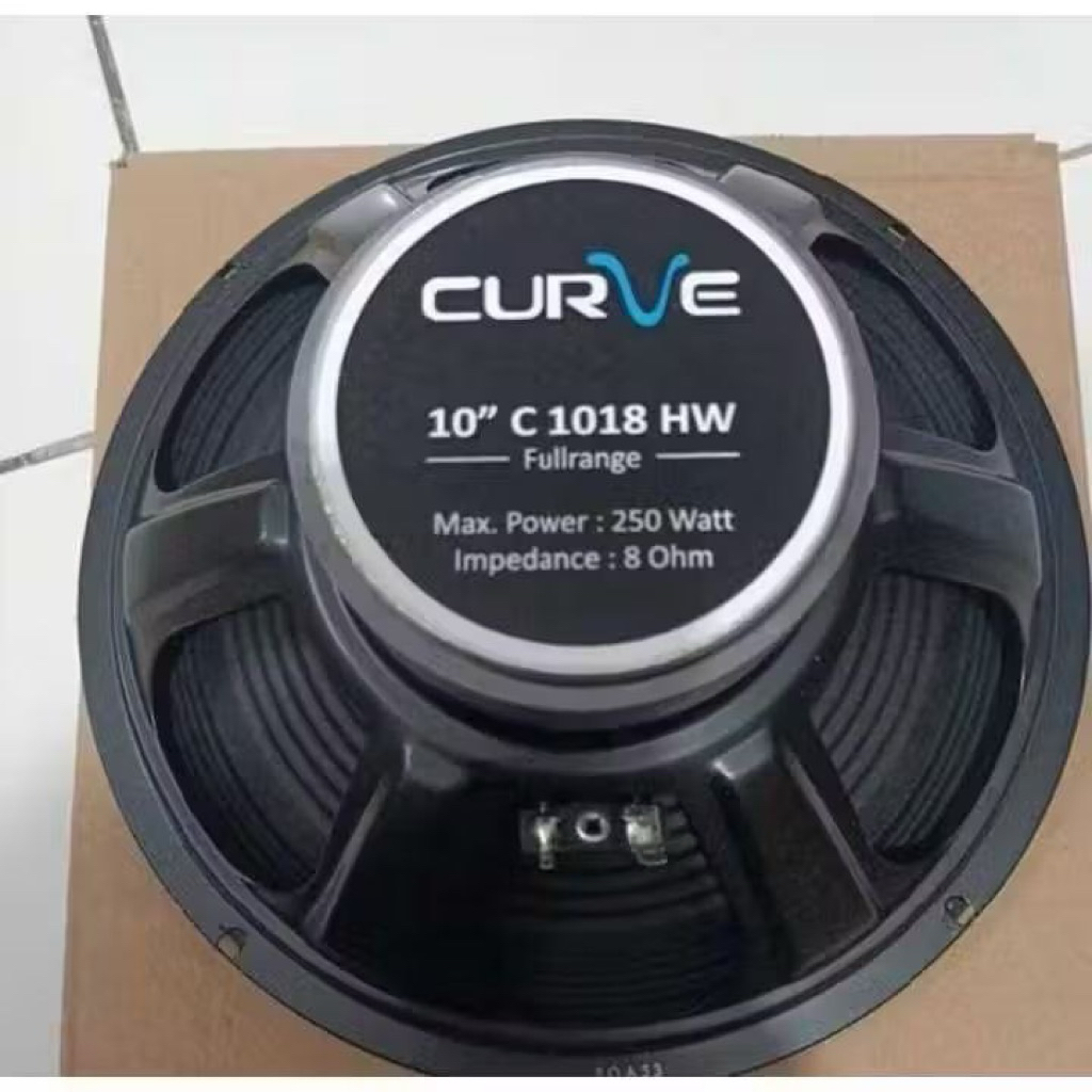 Speaker Curve 10 Inch 1018 HW Curve 1018HW Curve 10 Inch Fullrange
