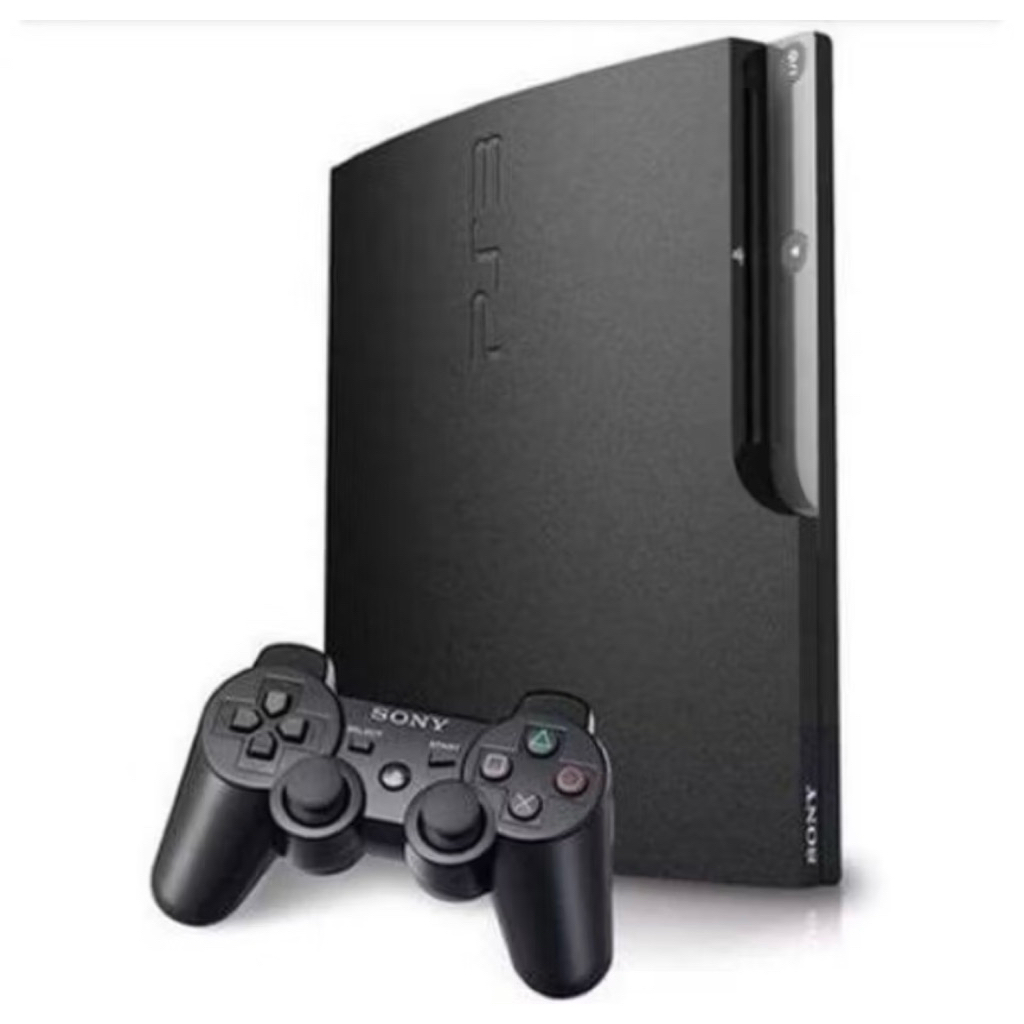 Play Station 3 Slim Sony 500 GB / PS 3 Sony Slim Black Charcoal 500 GB