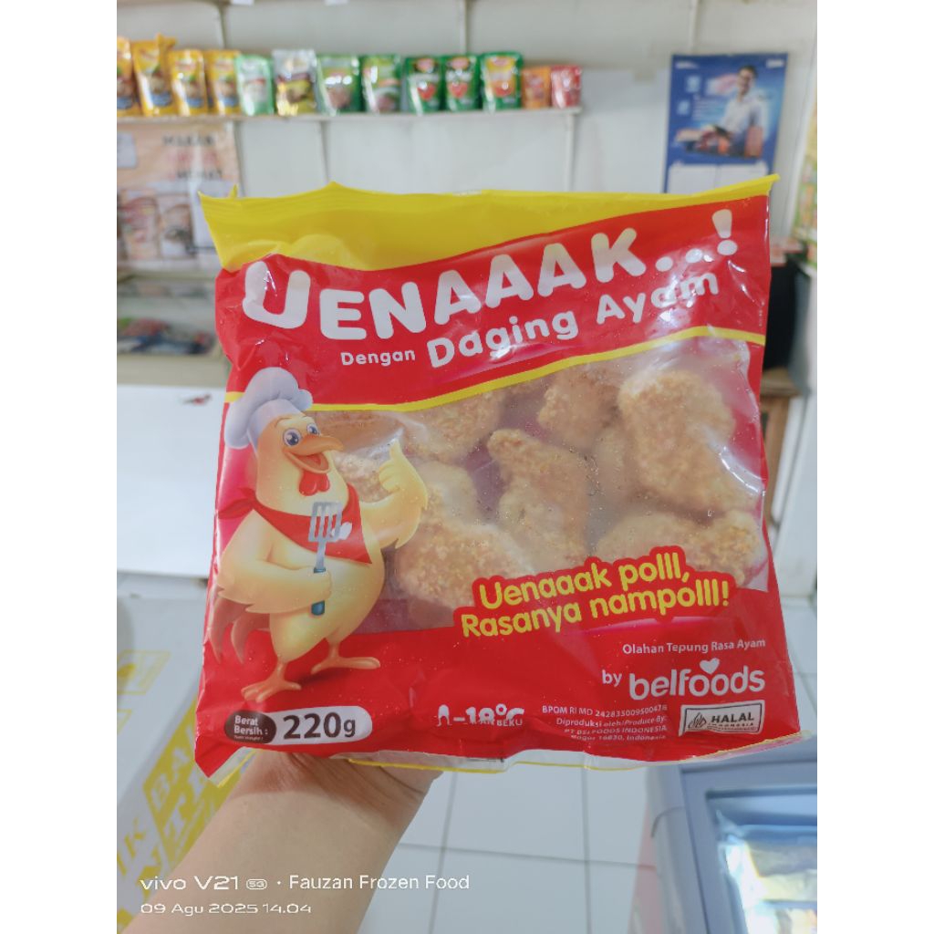 

Belfoods Uenaaak Nugget 220gram