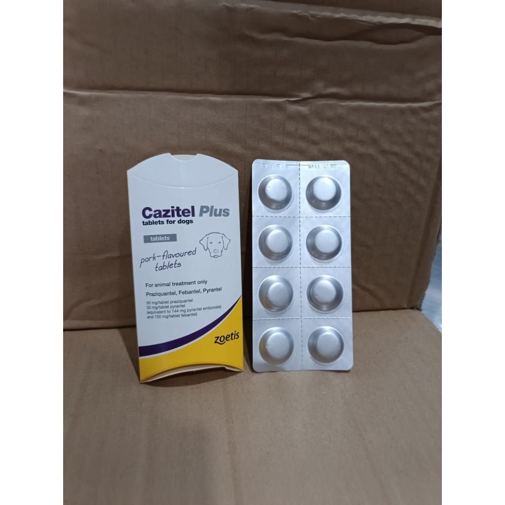 Cazitel plus obat cacing anjing