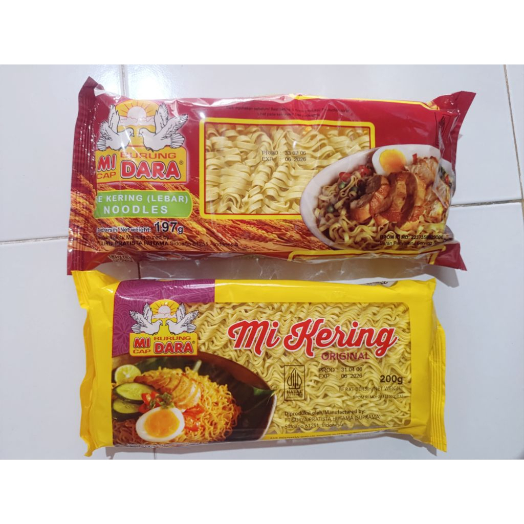 

MIE BURUNG DARA (MIE KERING)