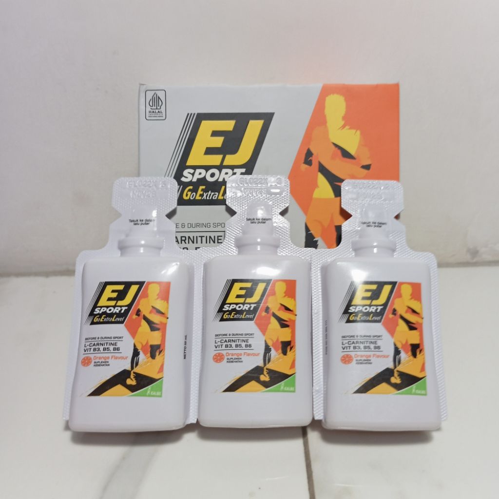 EJ Sport Gel Extra Joss Penambah Stamina Running Gel Energi