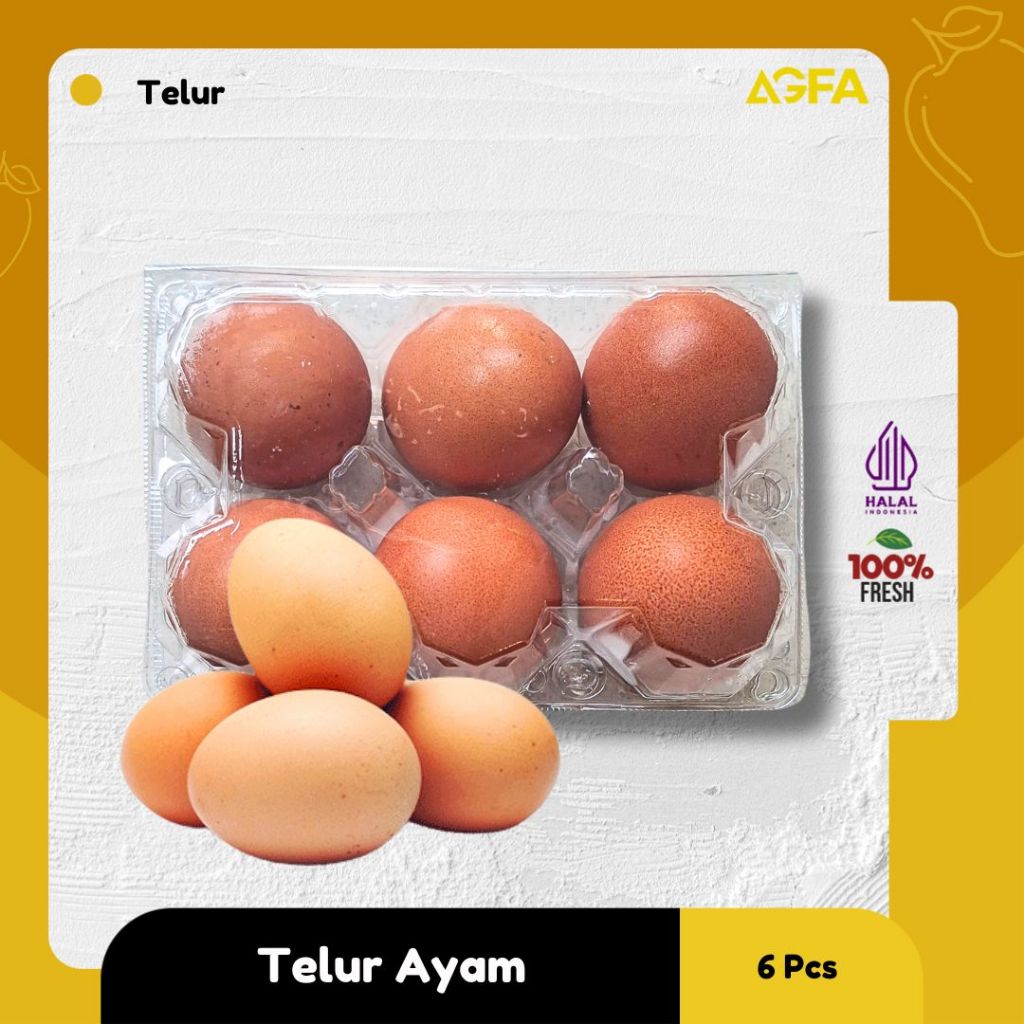 

Telur Ayam Segar Isi 6 & 10 Butir / Telur Ayam Cangkang Tebal / Jual Telur Surabaya / Jual Telur Sidoarjo