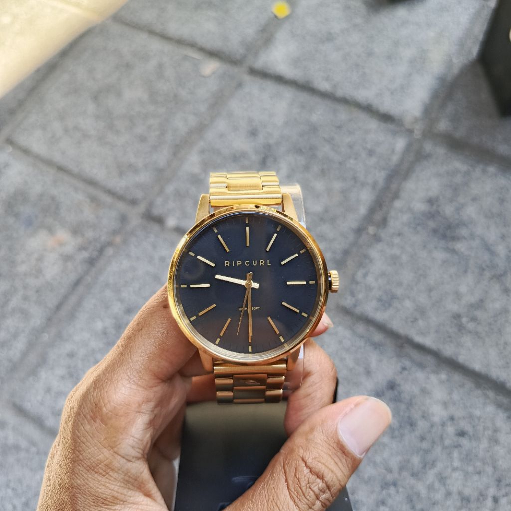 Jam Tangan Rip Curl Drake Gold Original