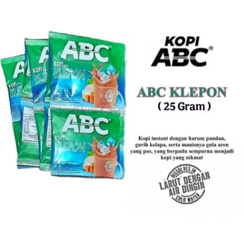 

Kopi ABC klepon 1renteng