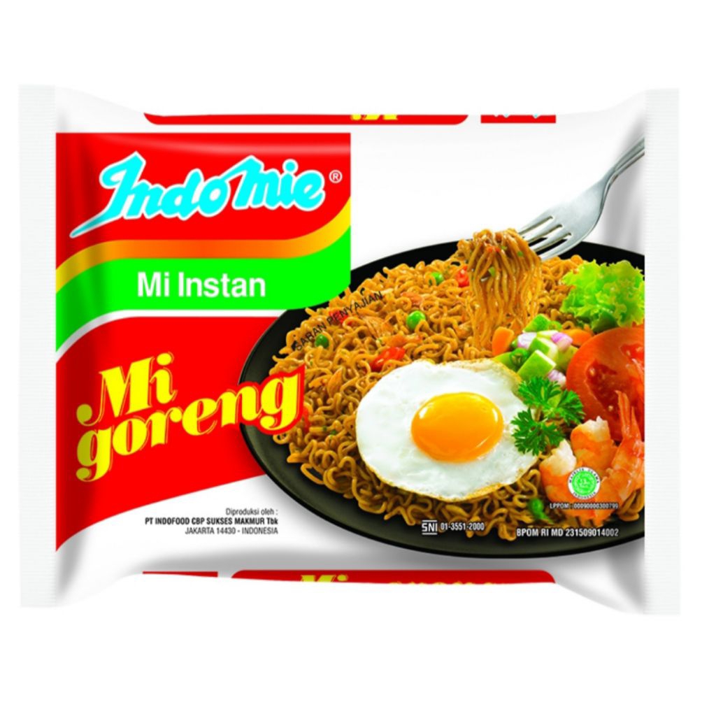 

Indomie Mi Instan Goreng 80 gr