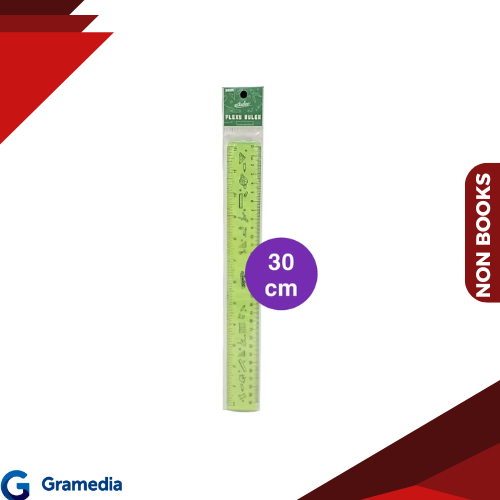 

Gramedia Medan - Penggaris Estudee Flexy Ruler 30Cm