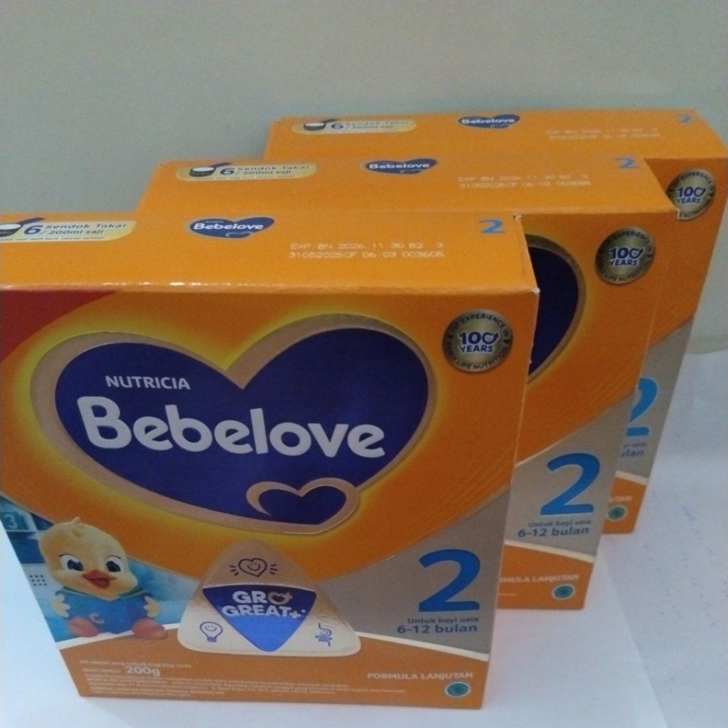 

bebelove 2 paket isi 3 ukuran 200 gram