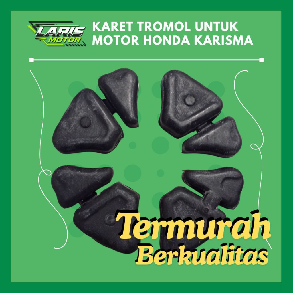 Karet Tromol Belakang Honda Karisma – Sparepart Motor Karisma Berkualitas & Awet Termurah