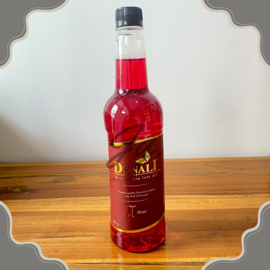 

Denali syrup Rose 750ml - Rose Sirup 750 mili