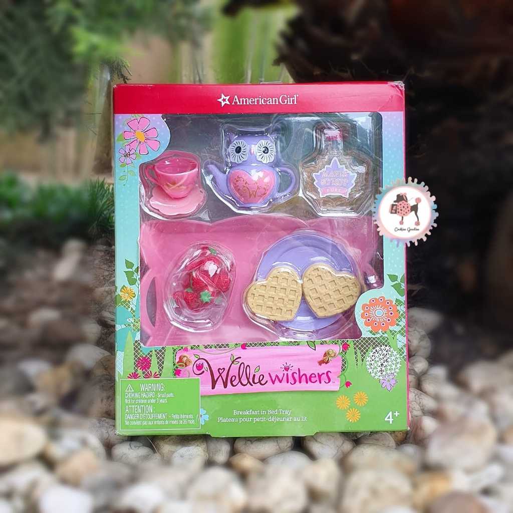 American Girl WellieWishers Breakfast in Bed Tray
