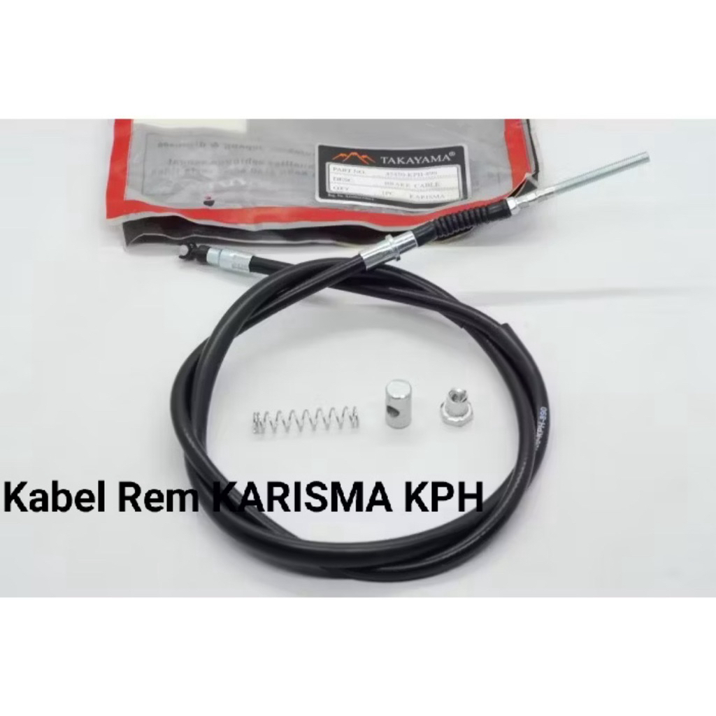 Takayama KABEL REM DEPAN tipe motor KARISMA
