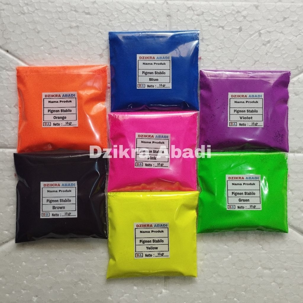 

Pigmen Powder Stabilo Pewarna Bubuk Stabilo 50 gr