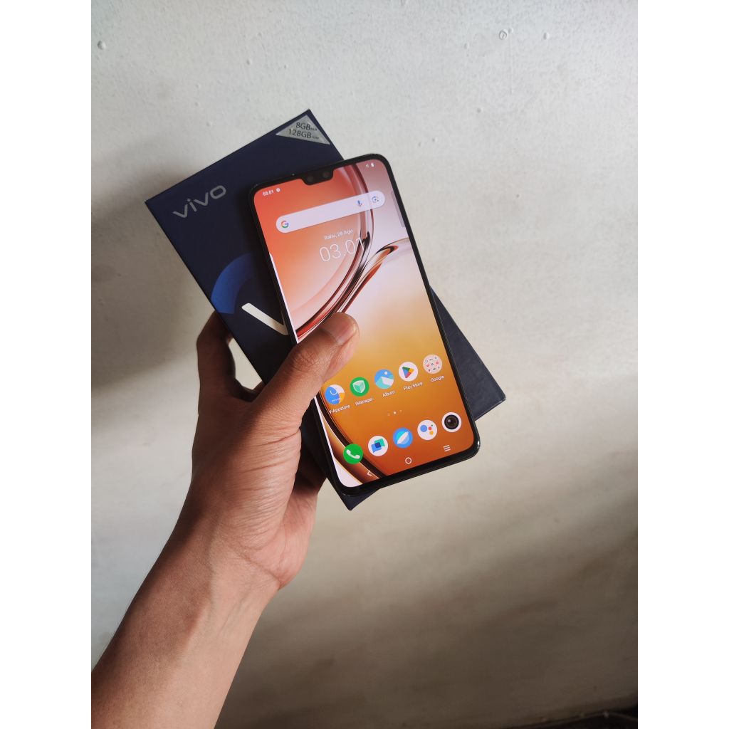 handphone hp vivo V23 5G ram 8/128 second original murah bergaransi