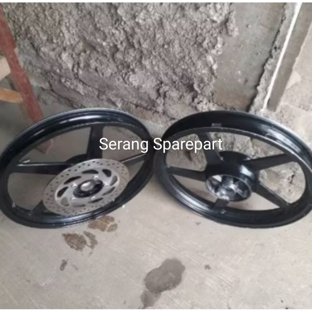 Velg Pelel Vixion Old Depan Belakang Mulus Original