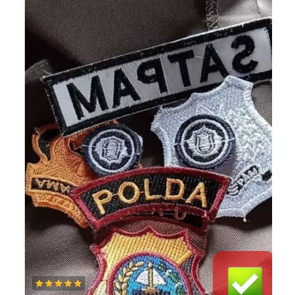 Lambang Baju Security | lambang baju satpam PDL / PDH