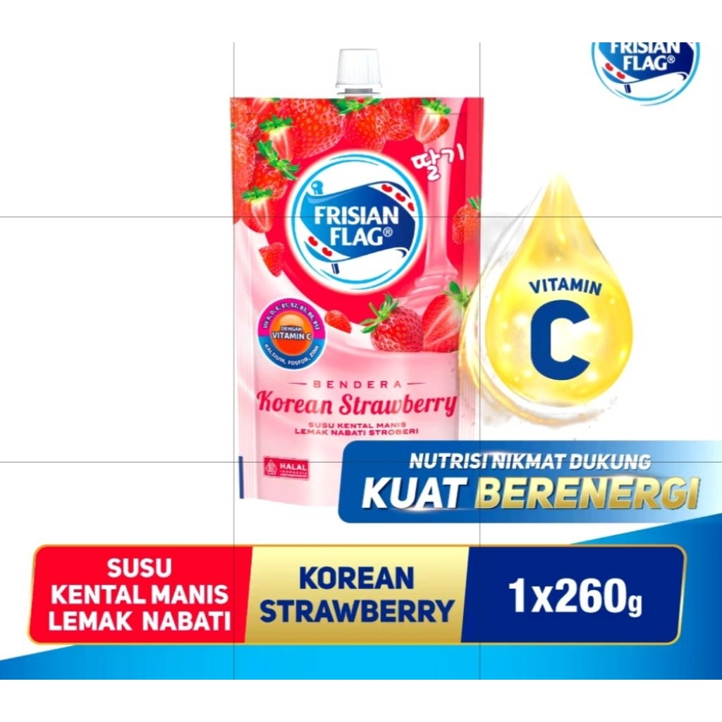 

Frisian Flag Korean Stroberry 260 gr