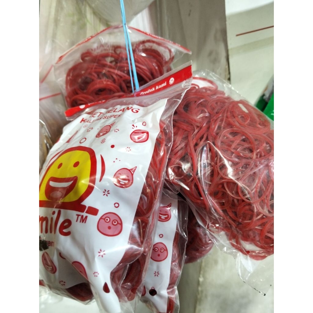 

Karet Gelang warna merah