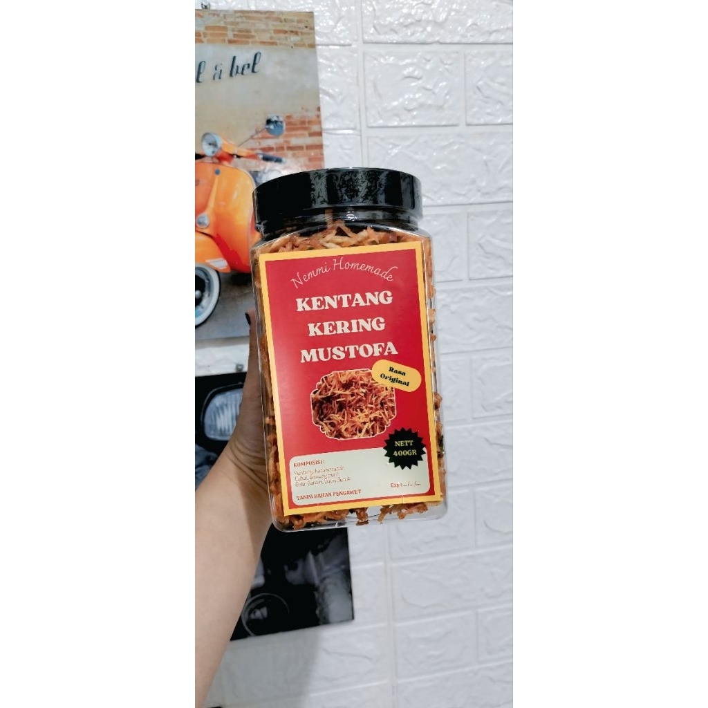 

KENTANG KERING MUSTOFA DAUNJERUK DAN KACANG KUPAS