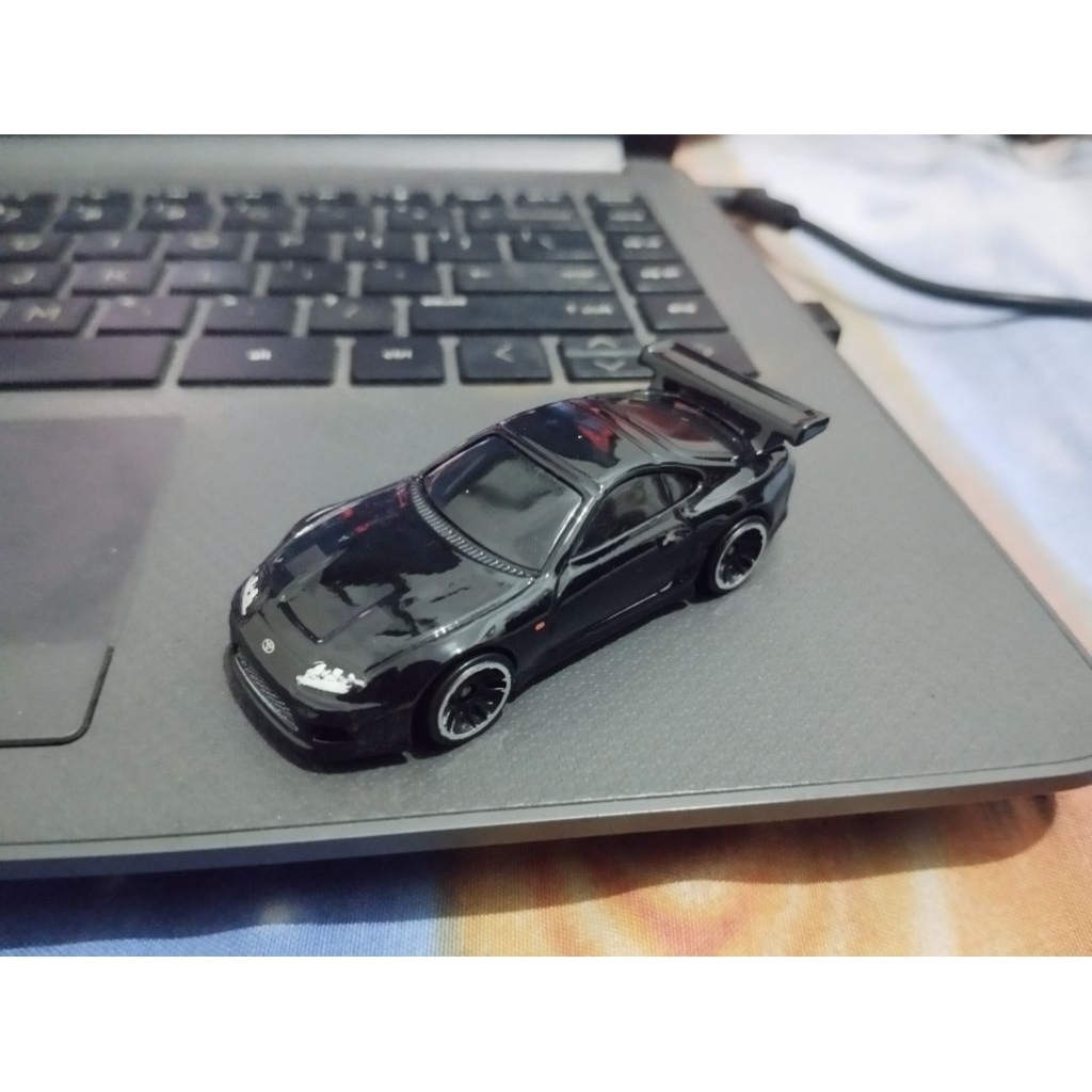Hotwheels Toyota Supra Hitam Fast and furious