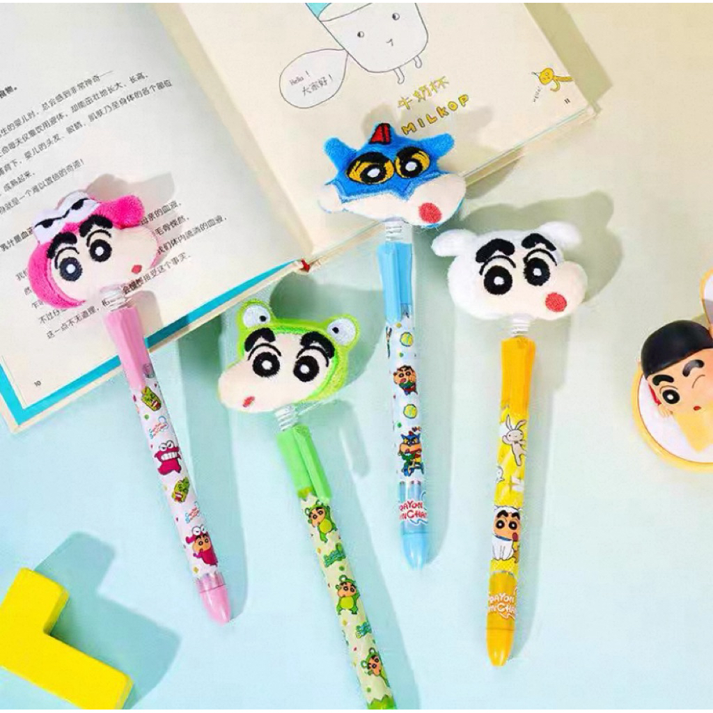 

Seri Pulpen Bolpen Gel Crayon Shinchan Joytop 0.5mm