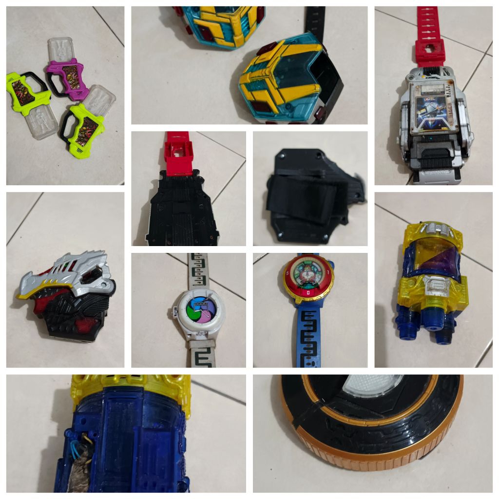 DX KAMEN RIDER SUPER SENTAI ALL JUNK