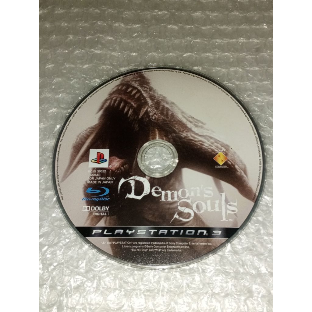 KASET PS 3 SECOND DEMON'S SOULS