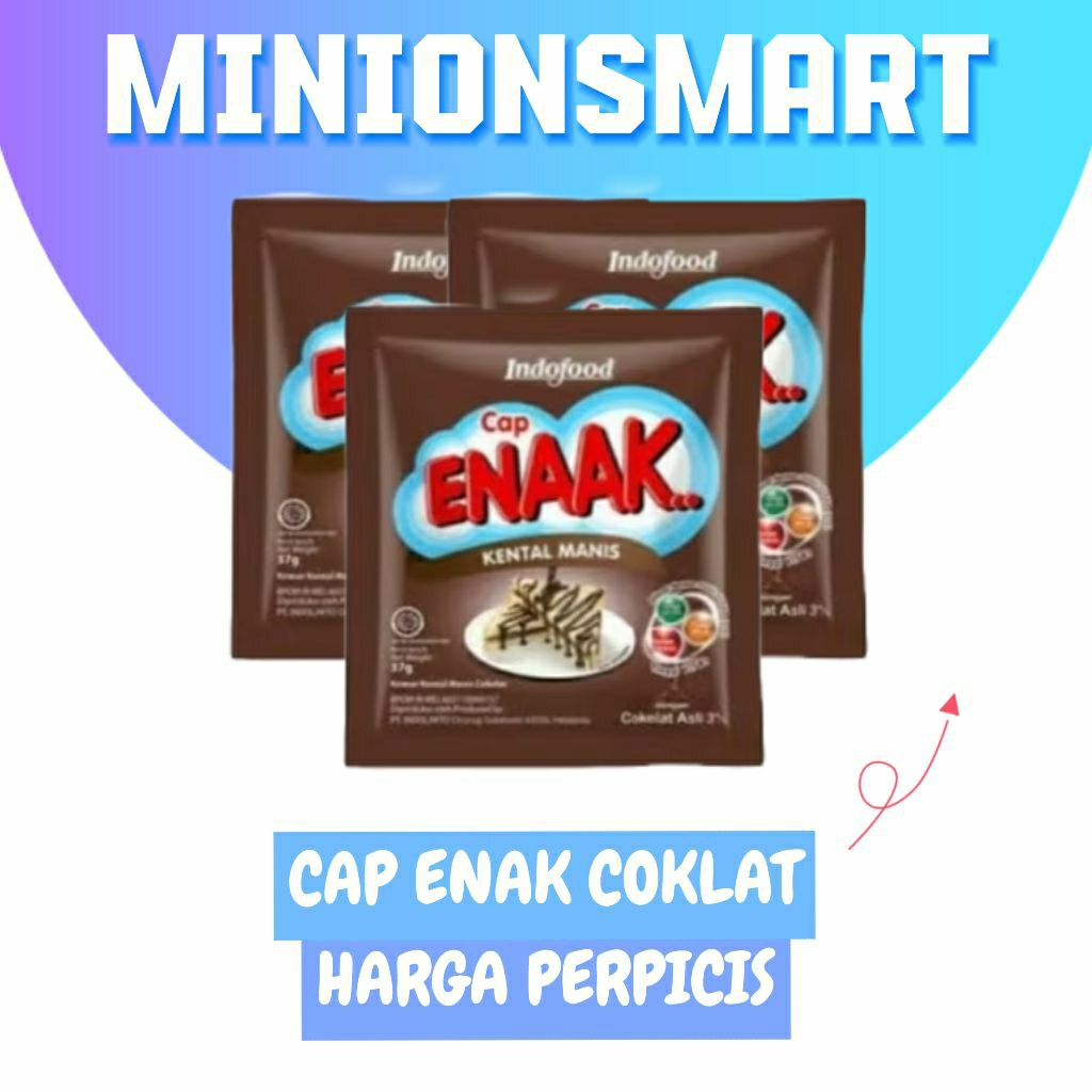 

susu cap enak, original, coklat,minionsmart