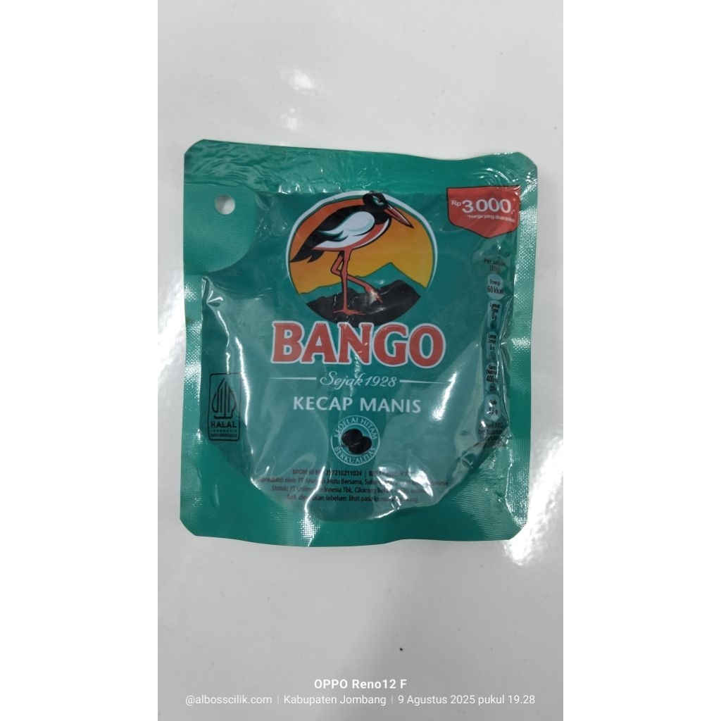 

kecap bango 280gr eceran 10ribuan