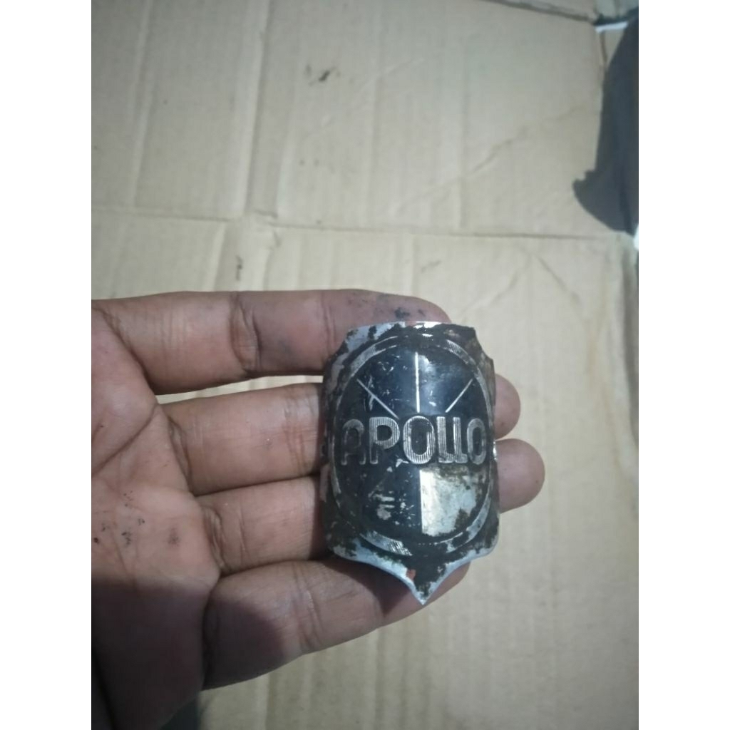 Emblem Sepeda Jadul APOLLO Original Copotan