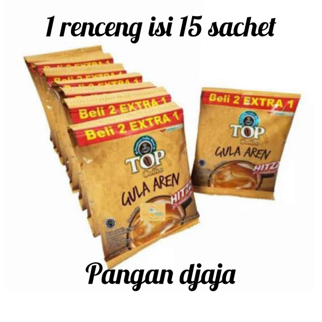 

Top kopi gula aren 15 sachet