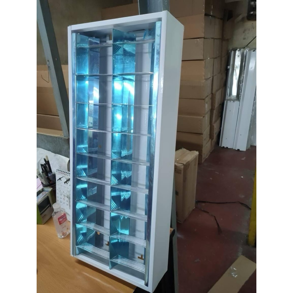 KAP LAMPU RMO RM OUTBOW 2x18 LED 2x8 W WATT RMO