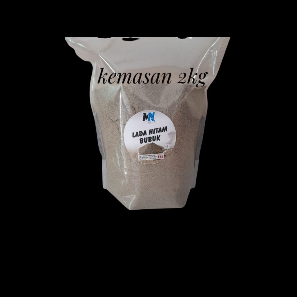 

{ 2 kg } Lada Hitam Bubuk Black Peper Powder