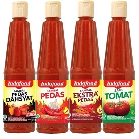 

[oddsolshop] pekanbaru/Indofood Sambal & Saus Tomat 275ml