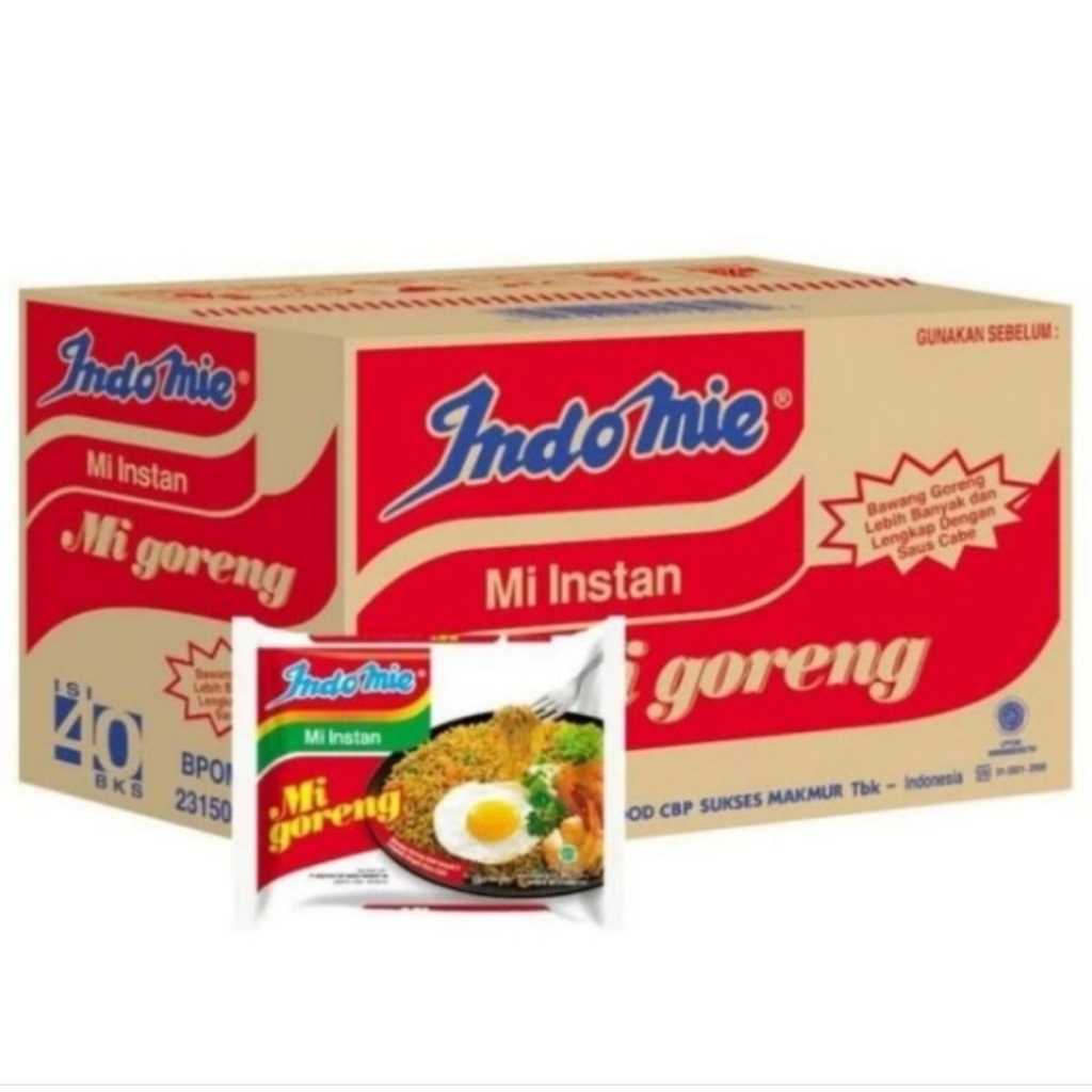 

Indomie goreng 1 Dus
