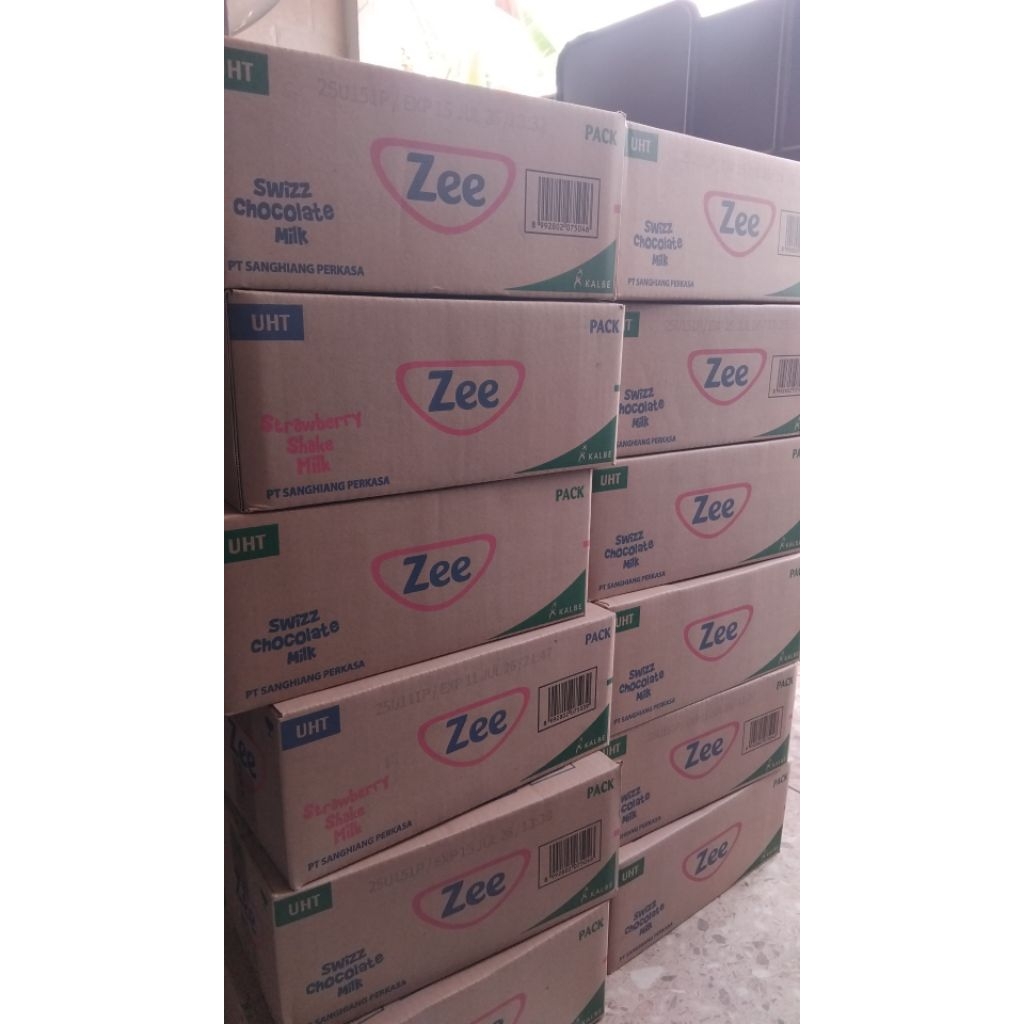 

ZEE UHT RTD ISI 24 PCS EXP JULI 2026