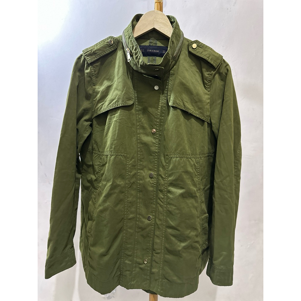 jaket wanita zara basic