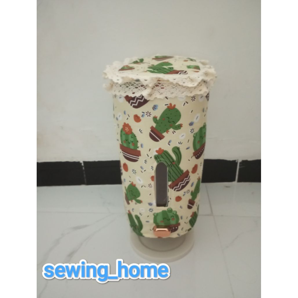 sarung/cover/tutup dispenser beras ANGOLA ukuran 10kg