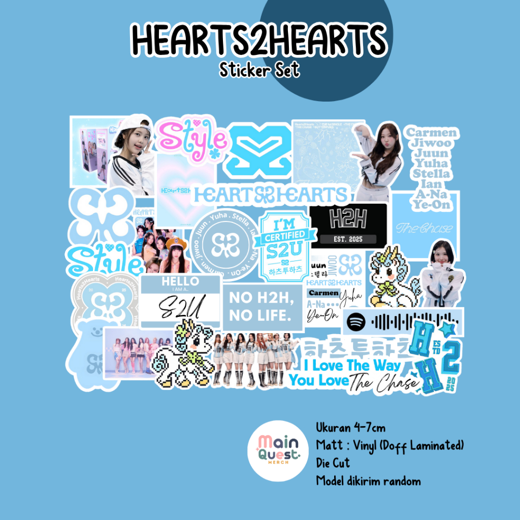 

Sticker Hearts2hearts | Sitcker Kpop / Sticker Aesthetic / Sticker Tumblr / Sticker Laptop / Sticker Anti Air / Sticker Vinyl Die Cut / Sticker Kpop / Sticker Cute