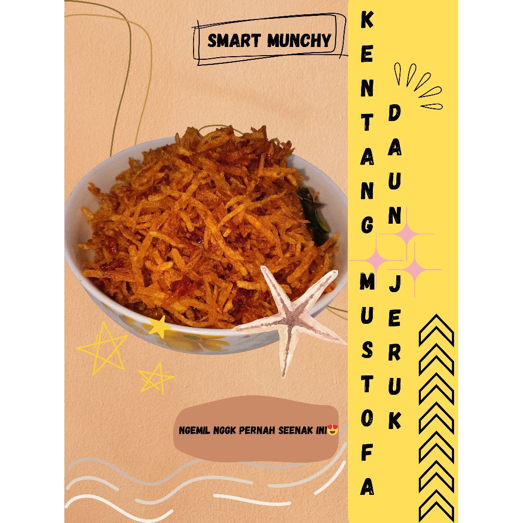 

Kentang Mustofa by Smart Munchy | 200gram | Jajan murah | Jajan enak