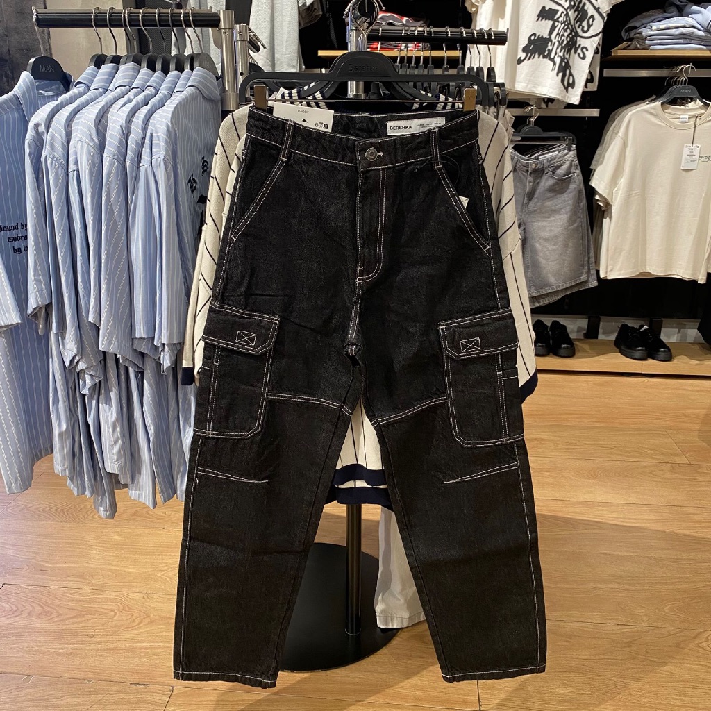 Jastipp. Baggy Jeans Cargo Bershka (MAN)